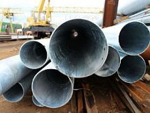 Труба оцинкованная 377  купить в Москве