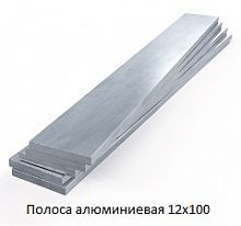 Полоса алюминиевая 12х100