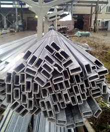 Труба оцинкованная 50х25  купить в Москве