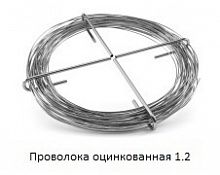 Проволока оцинкованная 1.2